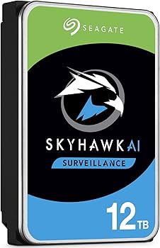 Amazon | 【整備済み品】 シーゲイト SkyHawk AI 12TB hdd内蔵,3.5 Amazon | 【整備済み品】 シーゲイト SkyHawk AI 12TB hdd内蔵,3.5