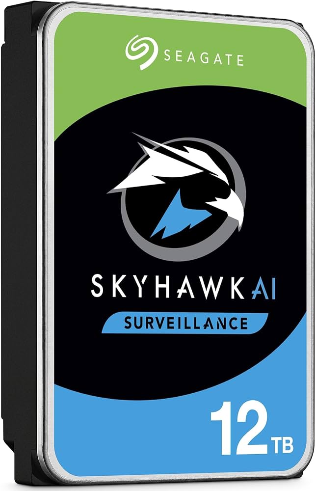 Amazon | 【整備済み品】 シーゲイト SkyHawk AI 12TB hdd内蔵,3.5