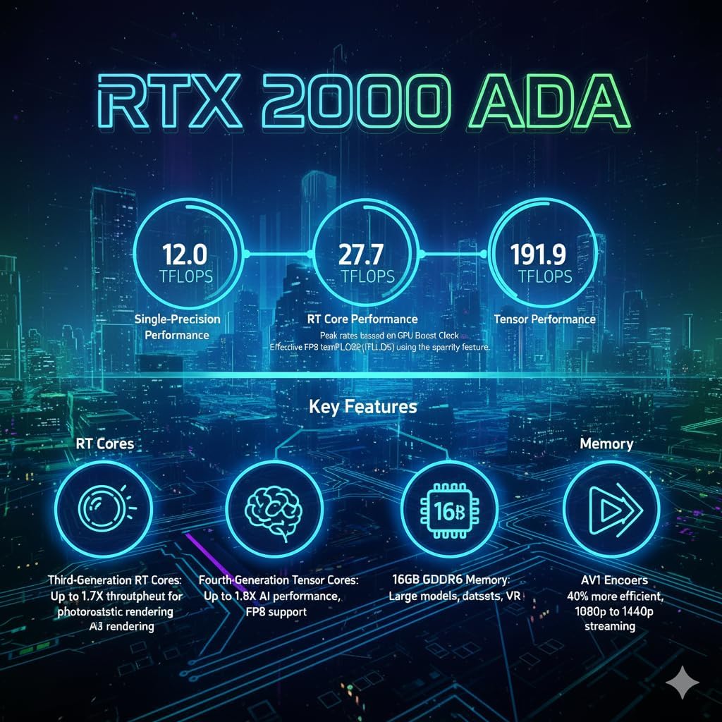 CPU Solutions VidCore 8K Video Editing & 3D Rendering PC | Core Ultra 7 265KF, RTX 2000ADA, 64GB RAM, 4TB SSD