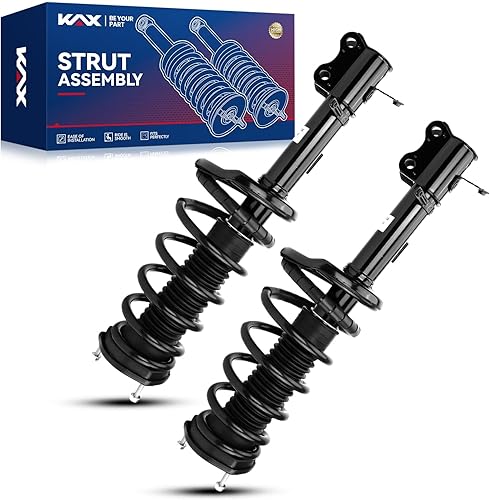 Miniatura 75 de KAX Conjunto de amortiguadores delanteros se ajusta a 4Runner 2003-2020, FJ Cruiser 2007-2014, Tacoma 2005-2015, suspensión completa 171371L