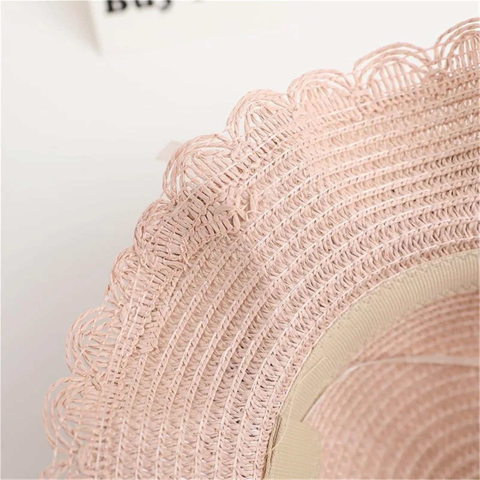 1 pz Cappelli di Paglia Estivi Fiore a Tesa Larga e con Borsa a Tracolla Set Cappelli da Pescatore Protezione Solare da Viaggio da Spiaggia