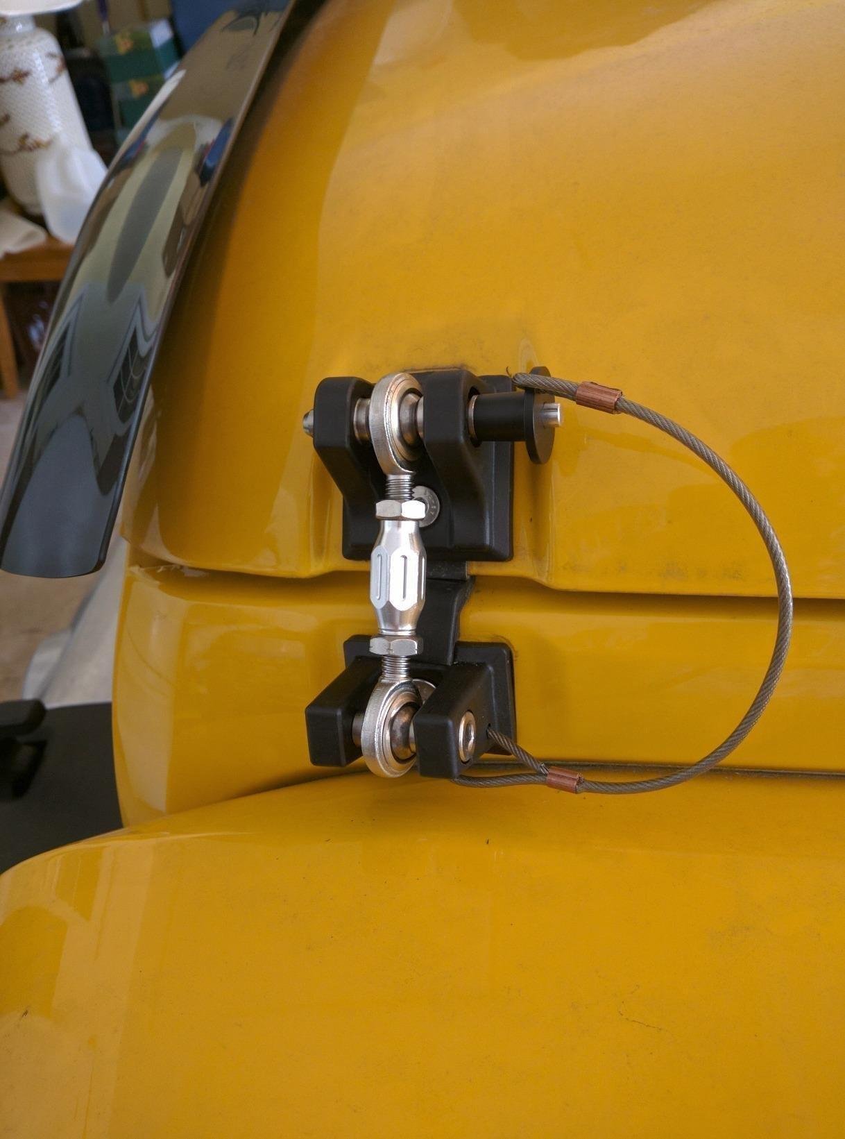 Great Latches, No More Hood Flutter