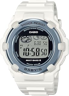 [カシオ] 腕時計 ベビージー 【国内正規品】Spring Package 電波ソーラー BGR-3003SP-7JR レディース ホワイト×ライトブルー
