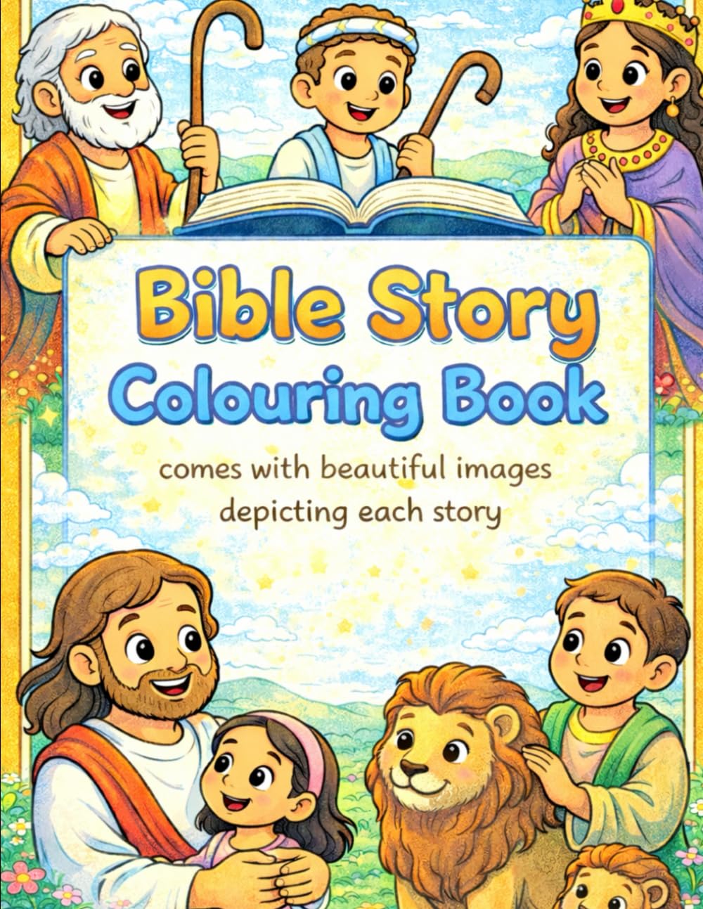 Bible Story Colouring Book