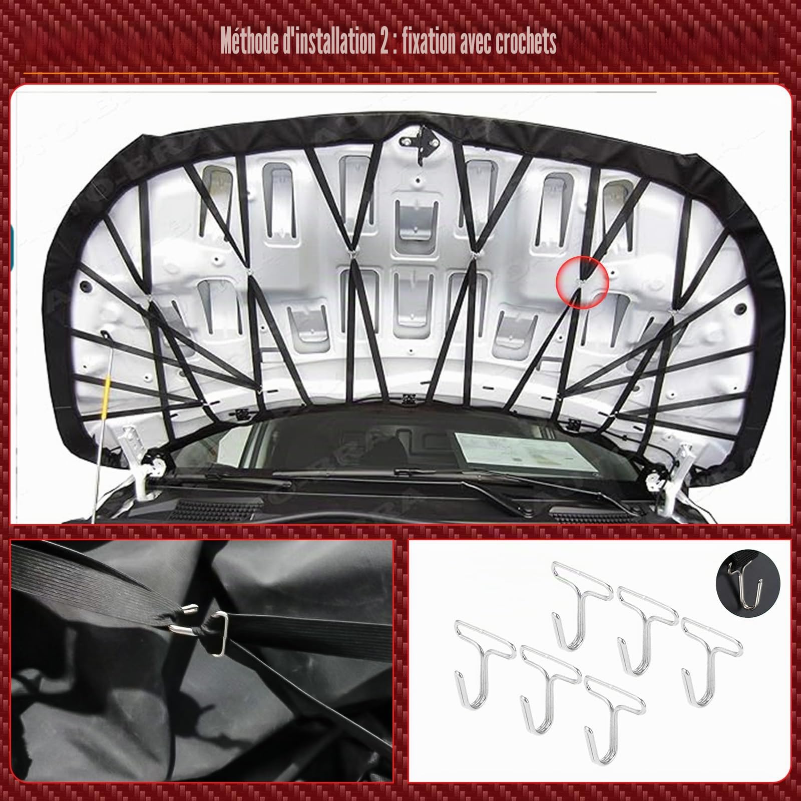 Auto Bonnet Bra remplacement pour VW T5.1 2010-2015, protection contre les éclats de pierre noire, Tuning Bonnet Bra Couvre toute la capuche