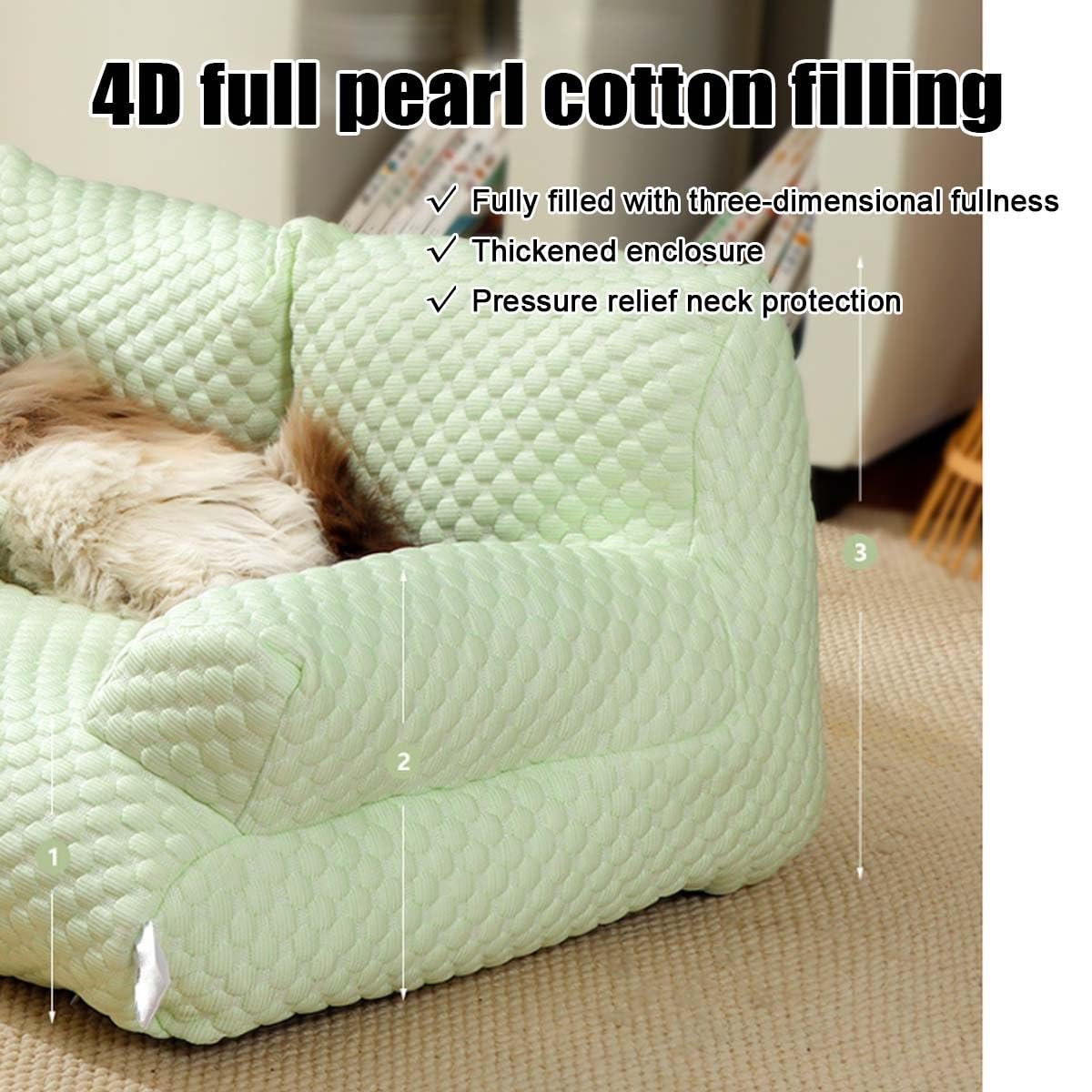 Cuccia Rinfrescante in Seta di Ghiaccio per Cani e Gatti, Lavabile e Traspirante - Gray, L