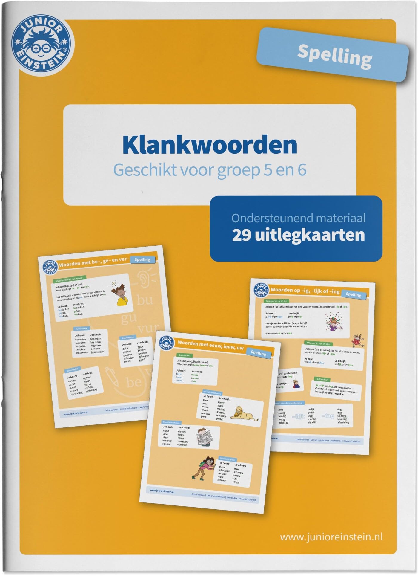 Klankwoorden geschikt voor groep 5 en 6 (Spelling)