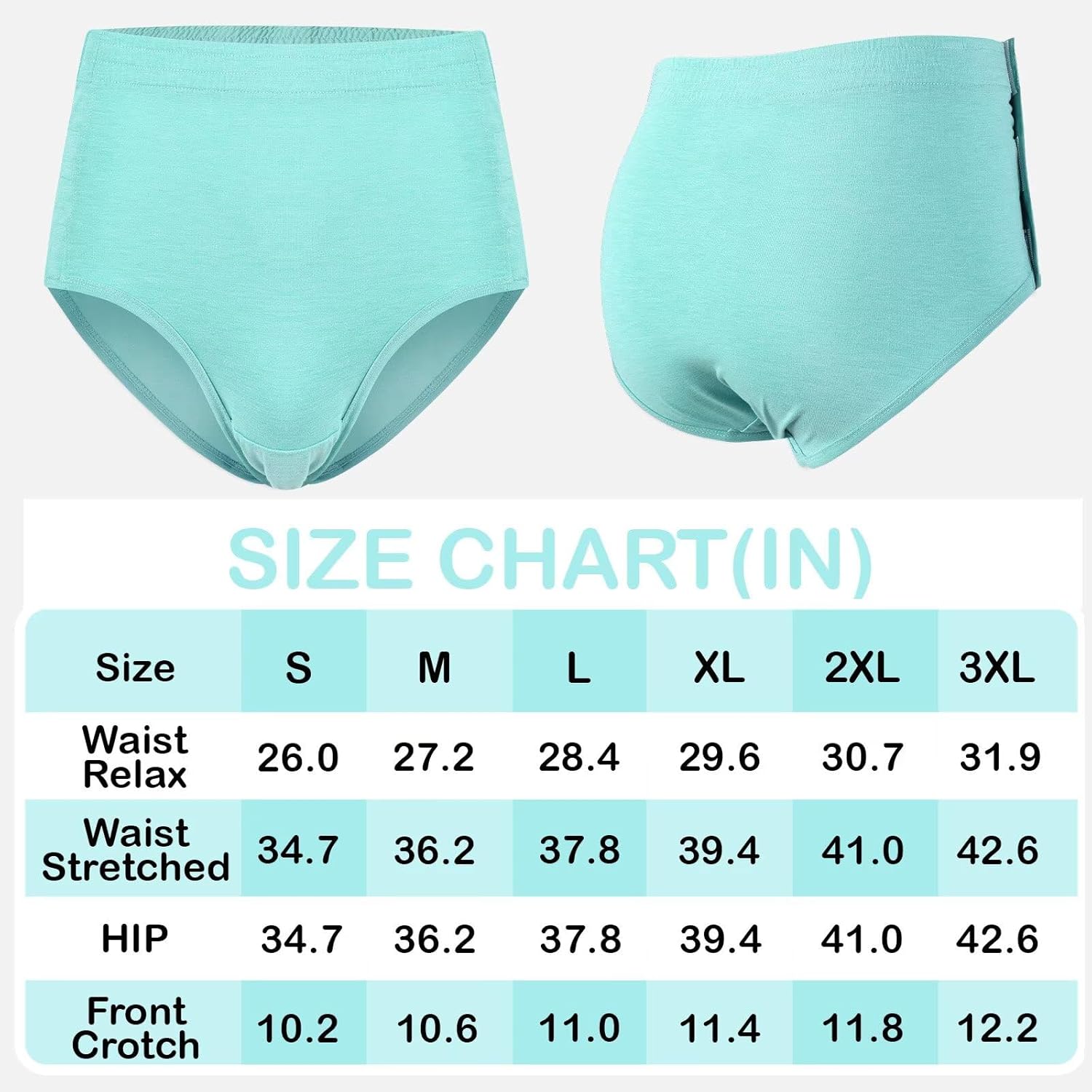 Landofgenie Tear-Away Pants with Hook & Loop Closure, Easy Care Underwear for Seniors & Bedridden Patients, Unisex Incontinence Briefs - Image 4