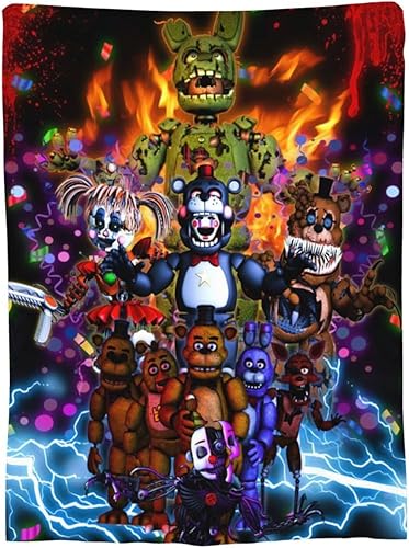 Miniatura 9 de Manta ultrasuave y cálida con estampado 3D para cama y sofá, sala de estar, dormitorio, 50 x 40 pulgadas