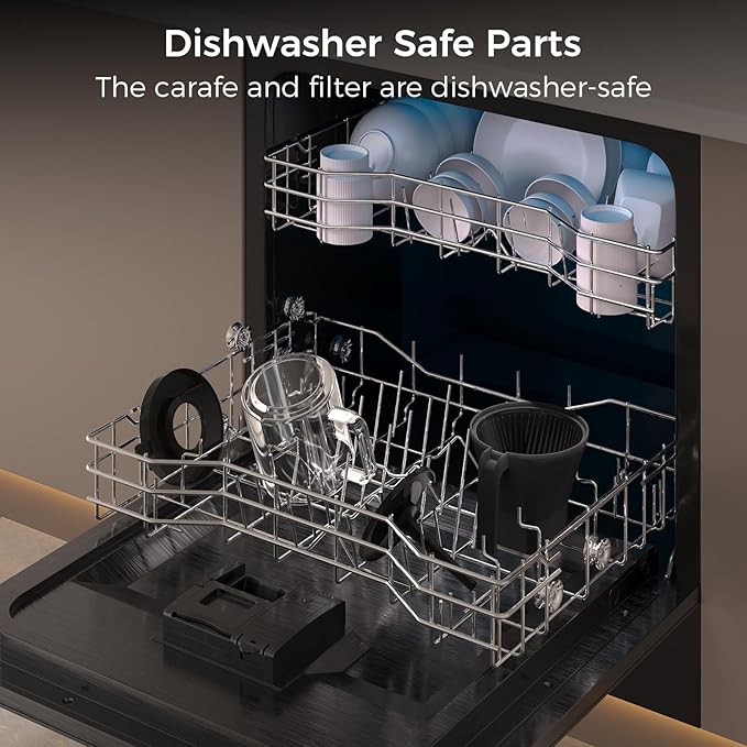 Cafetera de Goteo Automática con Calentamiento Rápido y Control de Temperatura, Capacidad 8 Tazas miniatura 8