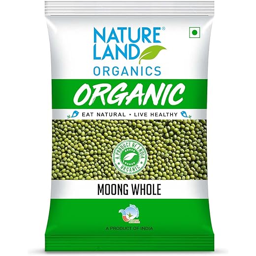 Natureland Organics Moong Daal - Healthy 1 Kg
