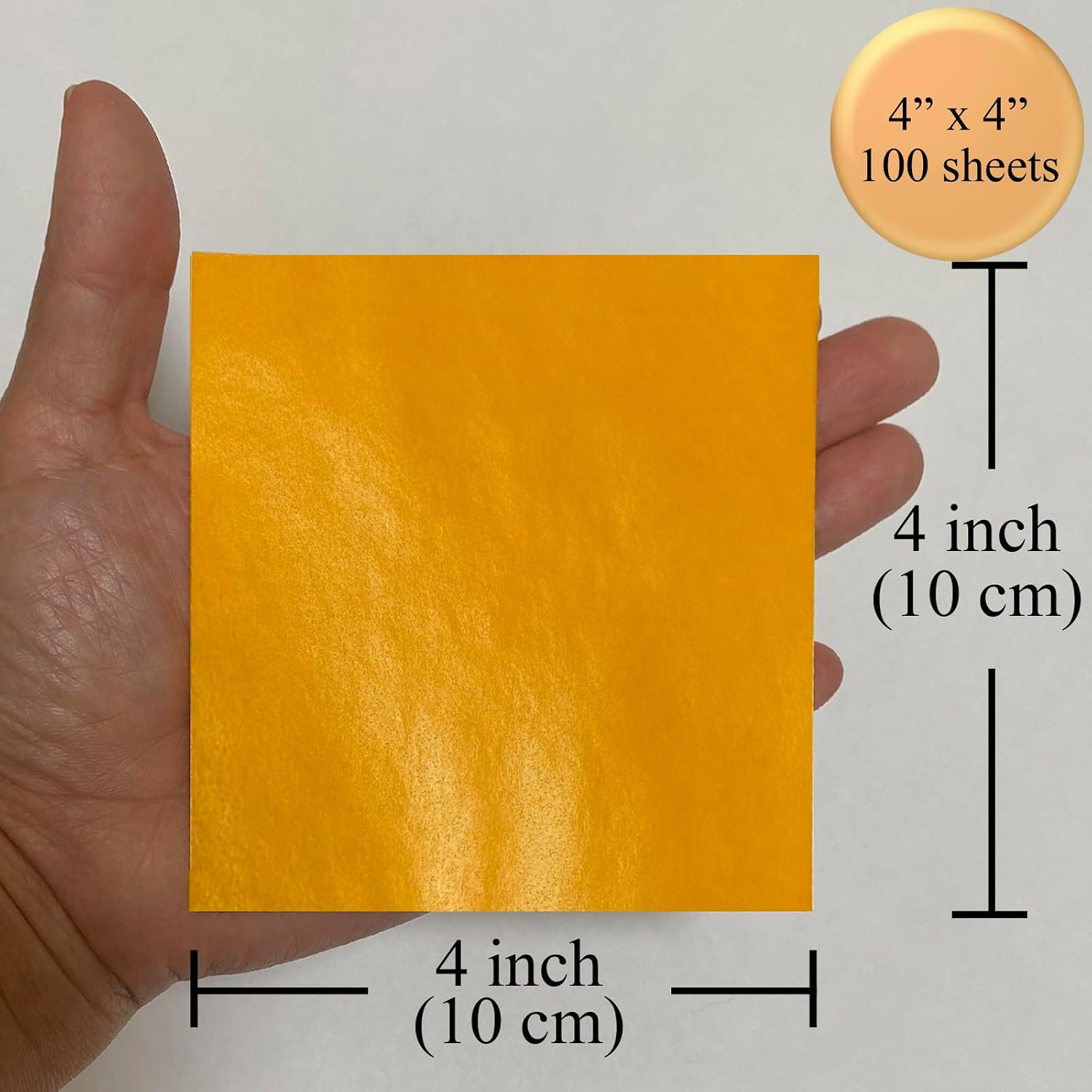 Translucent Wax Paper, Kite Paper, Glassine Papers. Suitable for Making Window Stars, Waldorf Stars (Bright, 4 x 4 inch)