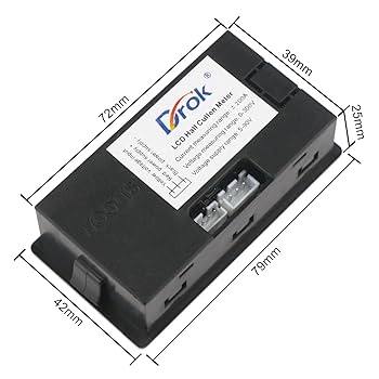 Lukas928（確認用） Amazon | DROK DC 0-300V 200A STN LCDディスプレイ デジタル