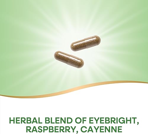 Miniatura 3 de Natures Way Eyebright Blend mezcla de hierbas proyecto verificado sin OMG sin gluten vegano 100 cápsulas