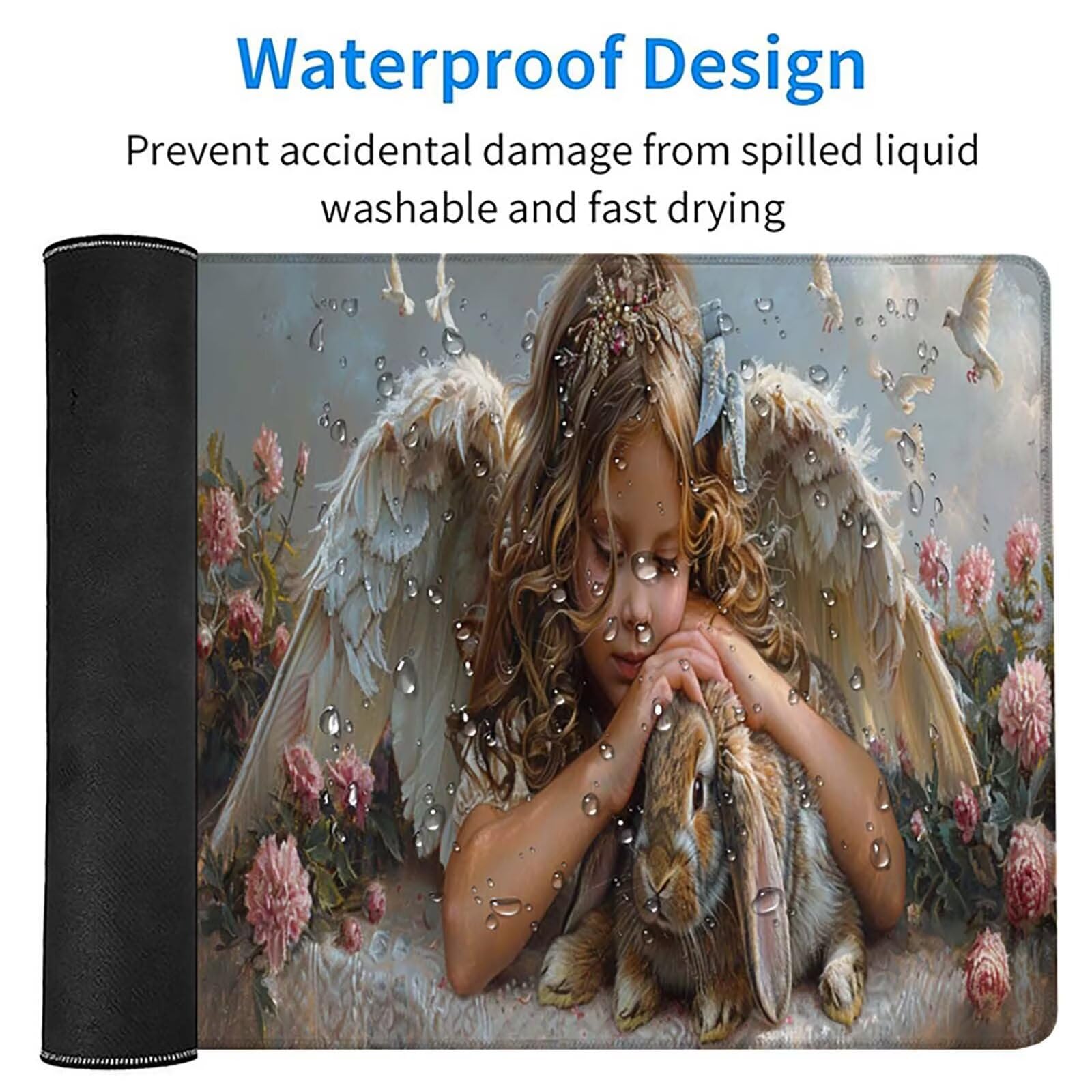 Podkładka pod mysz XXL 1600x800x3mm, zielona podkładka pod mysz do gier z antypoślizgową gumową powierzchnią, poprawia precyzję i szybkość, komputer dla gracza i akcesoria biurowe, prezent dla