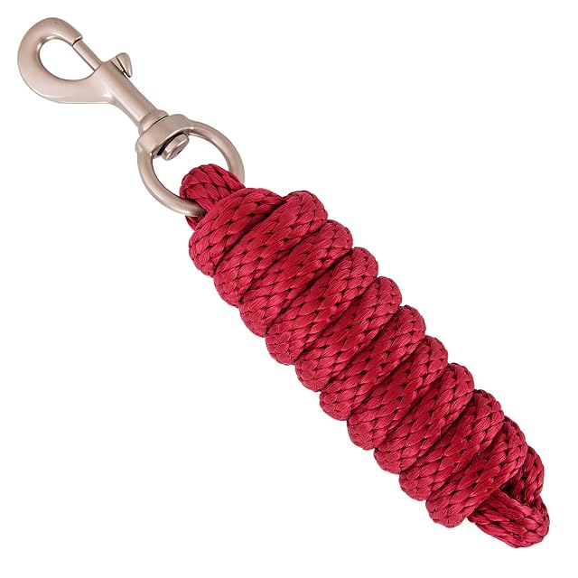 Merauno® Cuerda para caballo, en diferentes diseños elegantes, correa de guía, cuerda de amarre, burro