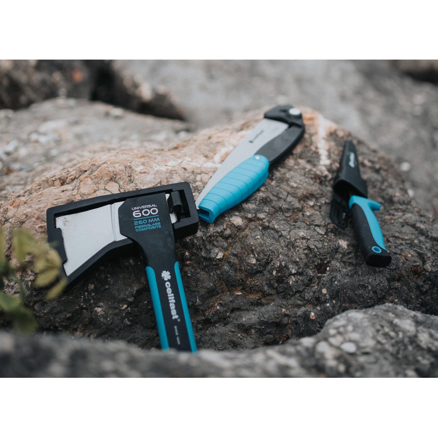 Cellfast Ensemble Pratique d'outils de Camping ENERGO.