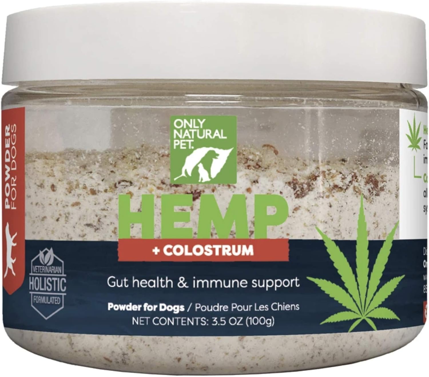 Only Natural Pet Hemp + Colostrum Gut & Immunity Powder