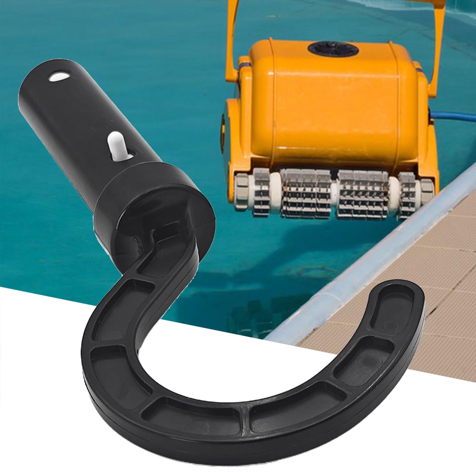 Crochet De Pièces Pour Nettoyeur De Piscine Robotique Crochets De Piscine Pour Poteaux Réglable, Cintre De Poteau De Piscines, Crochet Accessoires De Nettoyage Pour Robot De Piscines Sans Fil