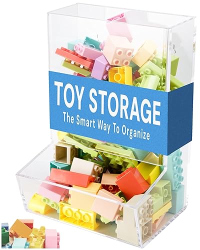 Hanging Acrylic Toy Dispenser Single Divided for Home Organization and