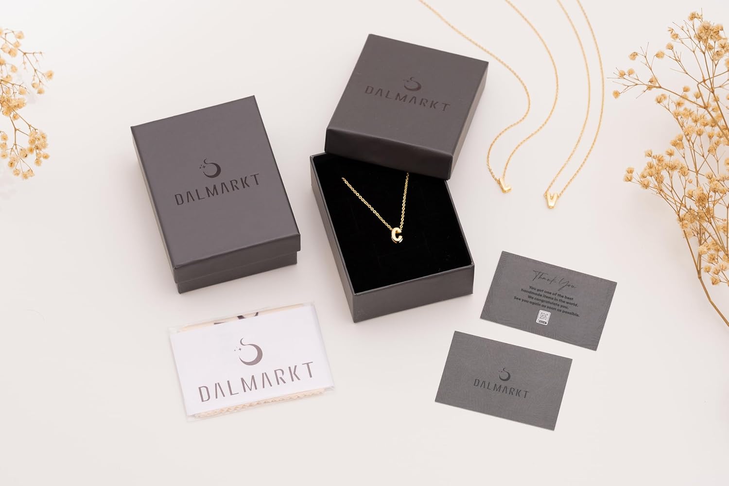 Bubble Letter Necklace Gold | Non Tarnish Thin 14K Initial Necklaces for Women Dainty Pendant - Personalized Charm Minimalist Name Jewelry for Teens, Trendy Birthday Gifts, Her, Mom, Sister, Girls - Image 5