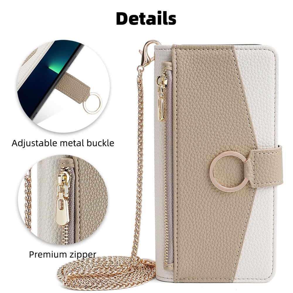 CasurvivePro Wallet Case Compatible for iPhone 11 Pro with Crossbody Strap - Image 4