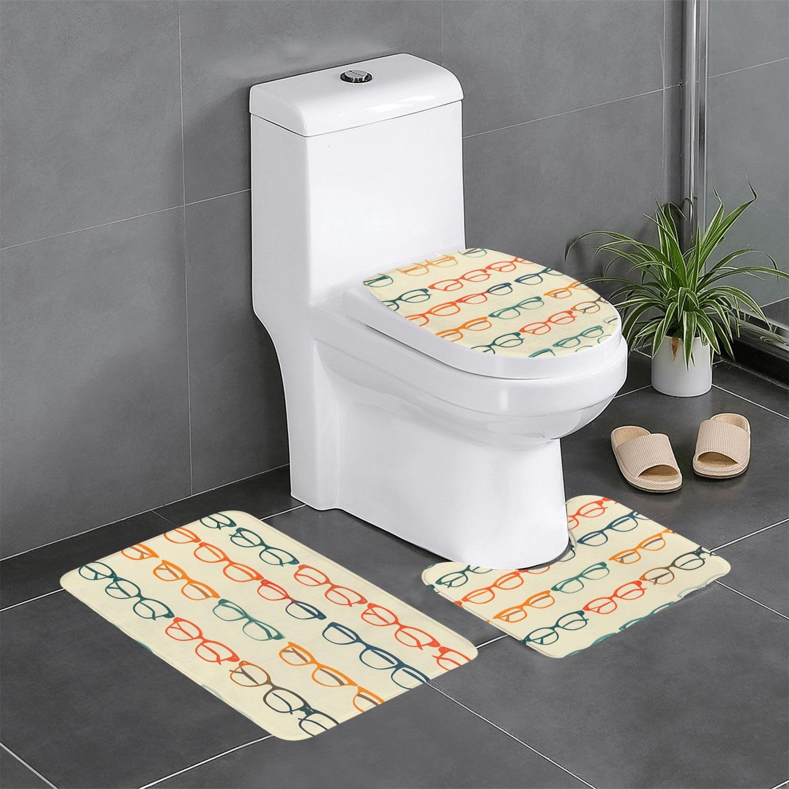 Tapis antidérapants salle de bain WHJDPP pour sécuriser les sols humides