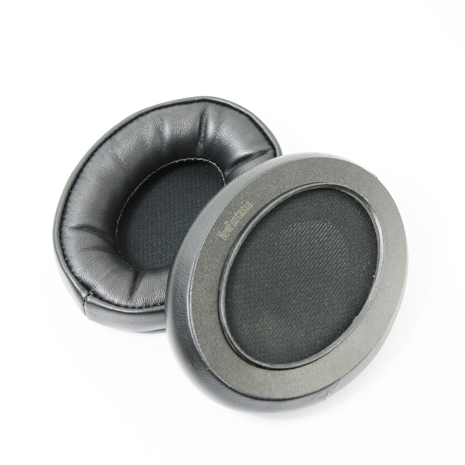 NewFantasia - Almohadillas de repuesto para auriculares Sennheiser HD650 / HD600 / HD580 / HD565 / HD545 (piel de oveja y espuma viscoelástica)