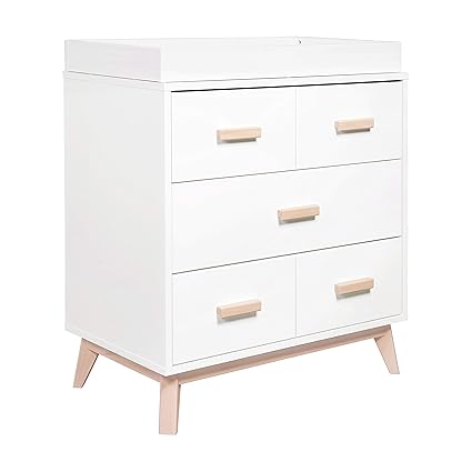 Babyletto Changing Pad Babyletto Sprout 3-Drawer Dresser With