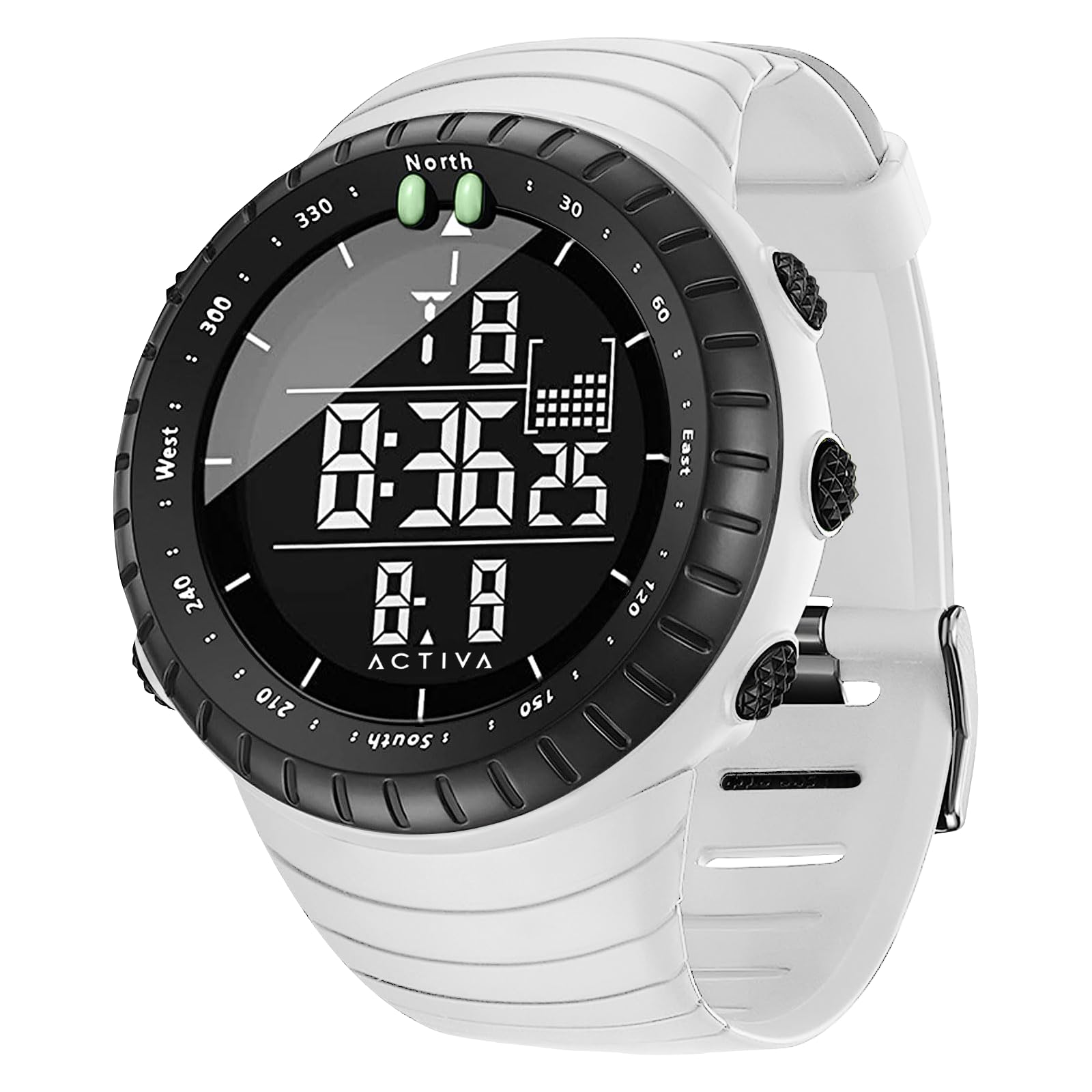 Digital Essentials Men 53mm ABS Black Not Applicable dial Electronic Digital