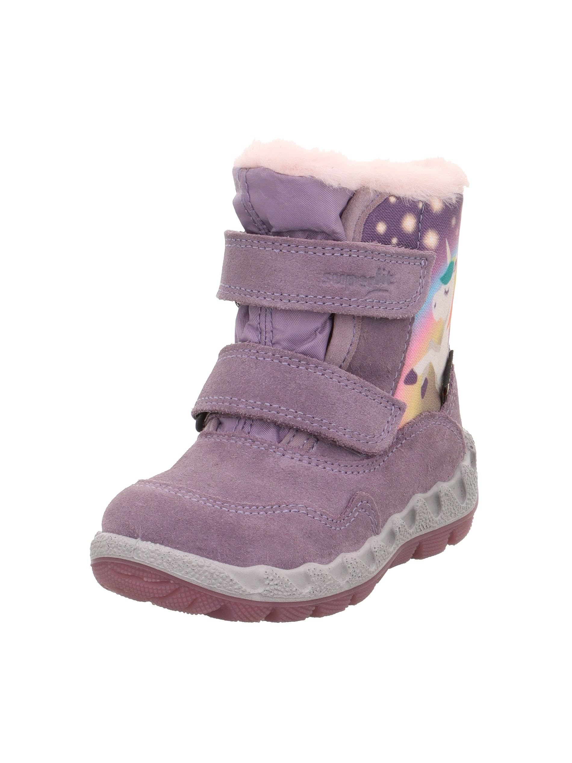 Superfit Mädchen Baby Mädchen Icebird Baby Mädchen Warm Gefütterte Gore-tex Lila/Rosa 8530Stiefel