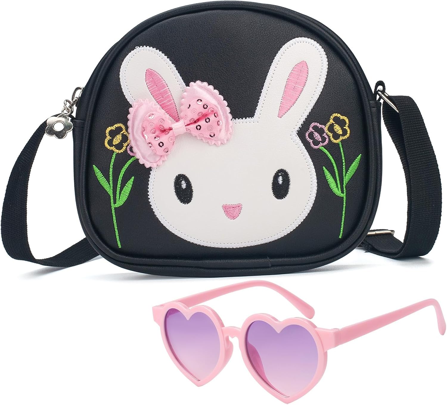 Toddler Purse, Adorable Small Kids Purse for Little Girls, Bunny Design