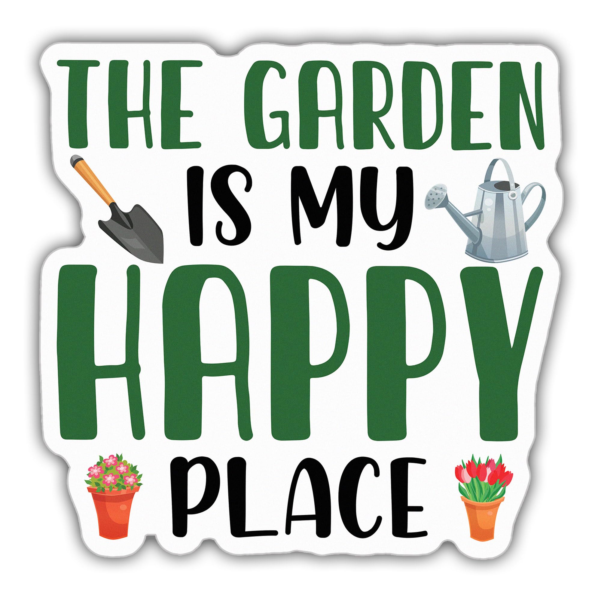Amazon.com: Gardening Sticker Gardener Plant Decal The Garden is