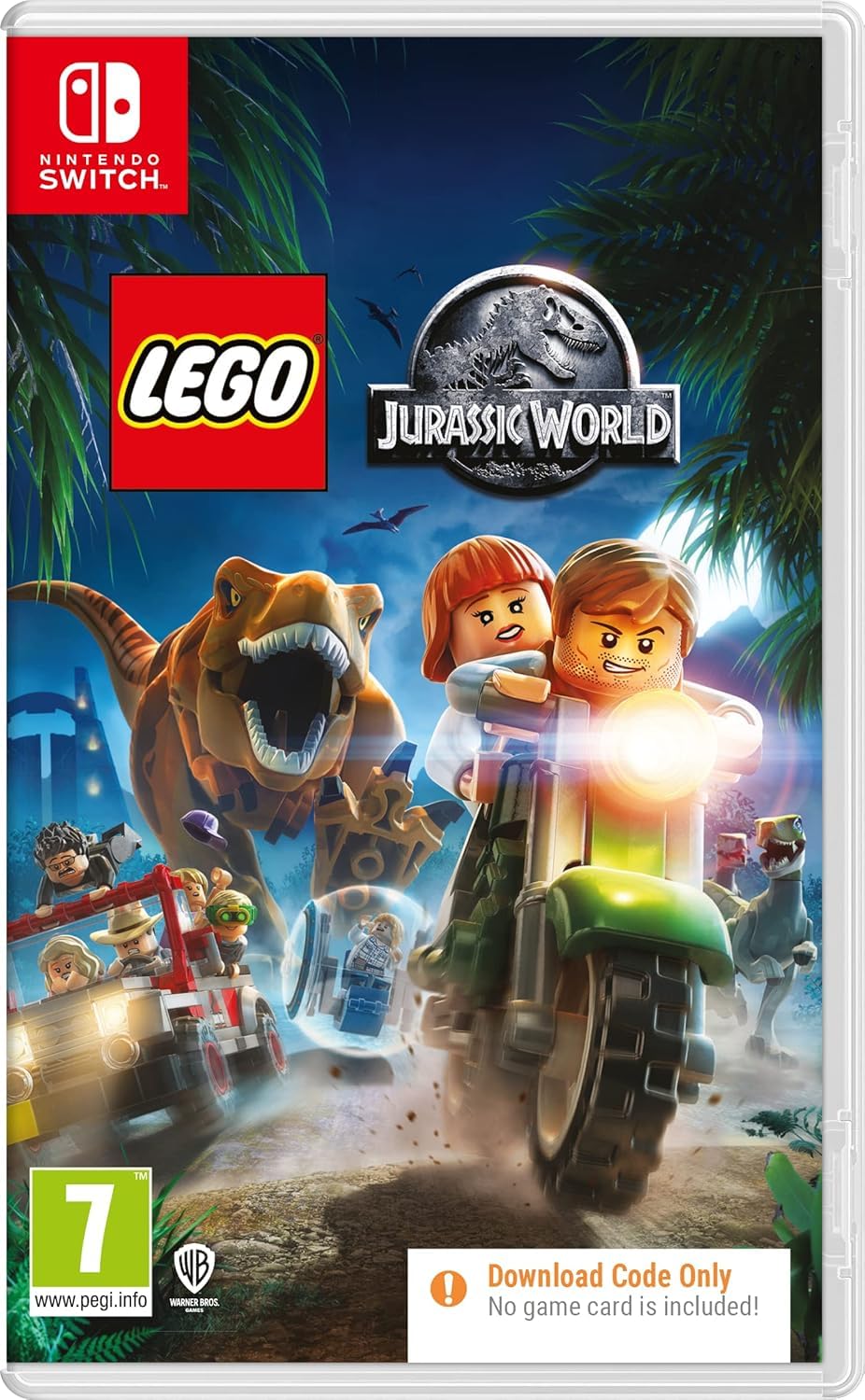 LEGO® Jurassic World - CODE IN BOX SWITCH (NINTENDO SWITCH N/A) New Video Game