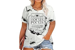 Women Plus Size Hocus Pocus T-shirt
