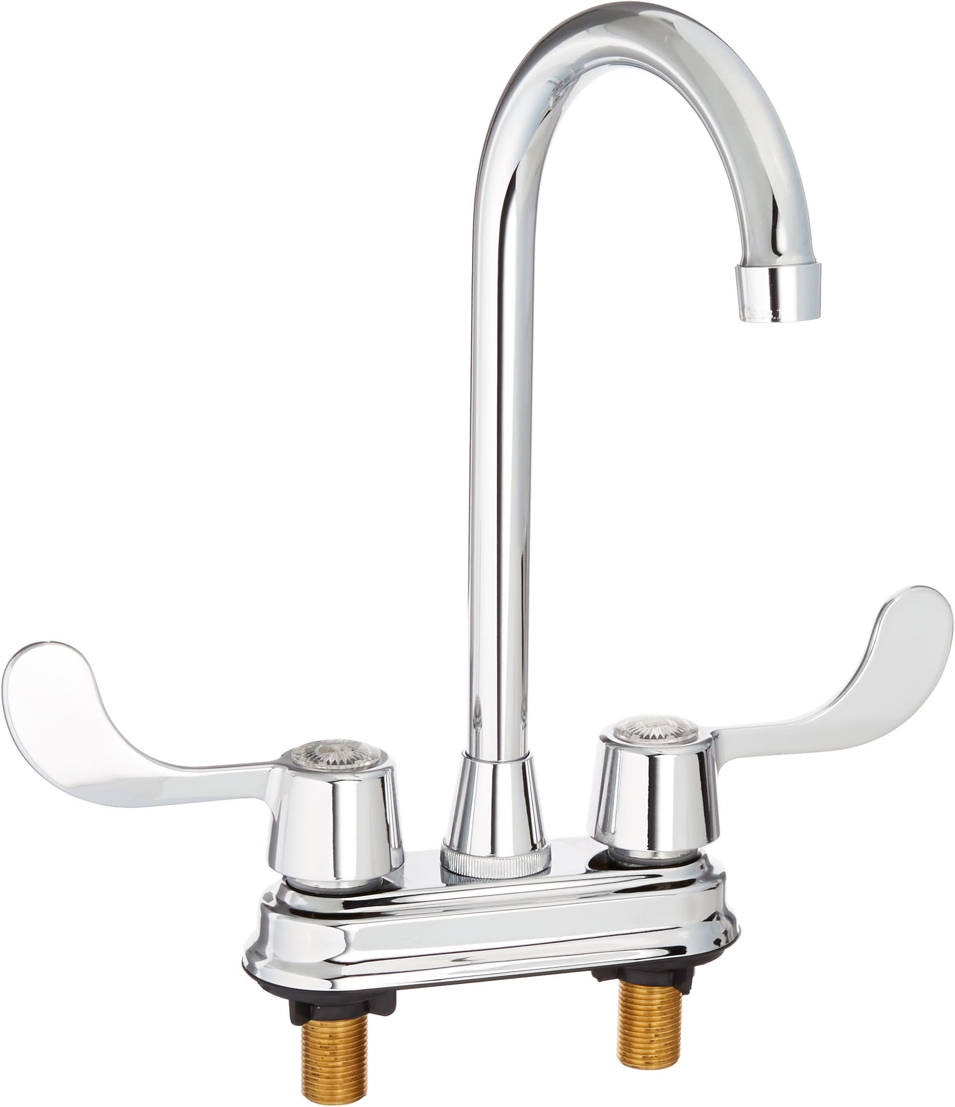 Elements of Design EB491ADA Magellan 4" Centerset High-Arch Bar Faucet, 4-3/4" in Spout Reach, Polished Chrome