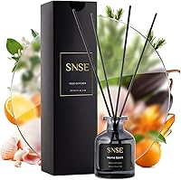 Vista 10 de SNSE Dubai - Juego de difusor de varillas perfumadas, difusores de varillas prémium para el hogar con varillas difusoras, aroma de regalo lujoso