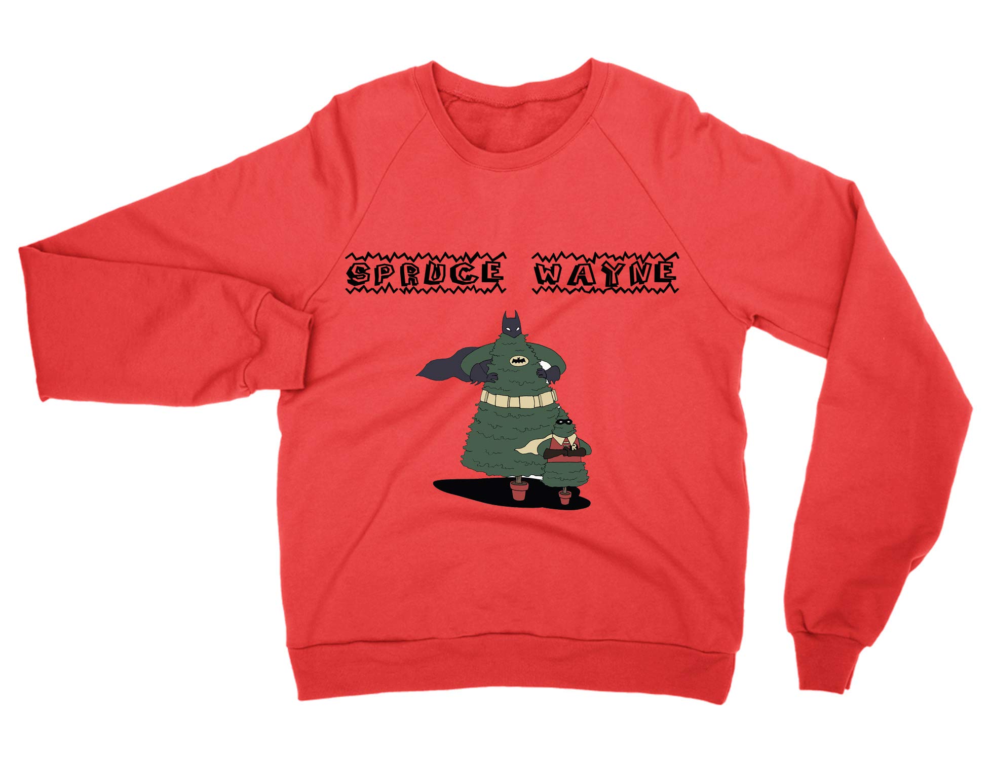 Sweat Spruce Wayne de Noël pull hiver chaud imprimé graphique
