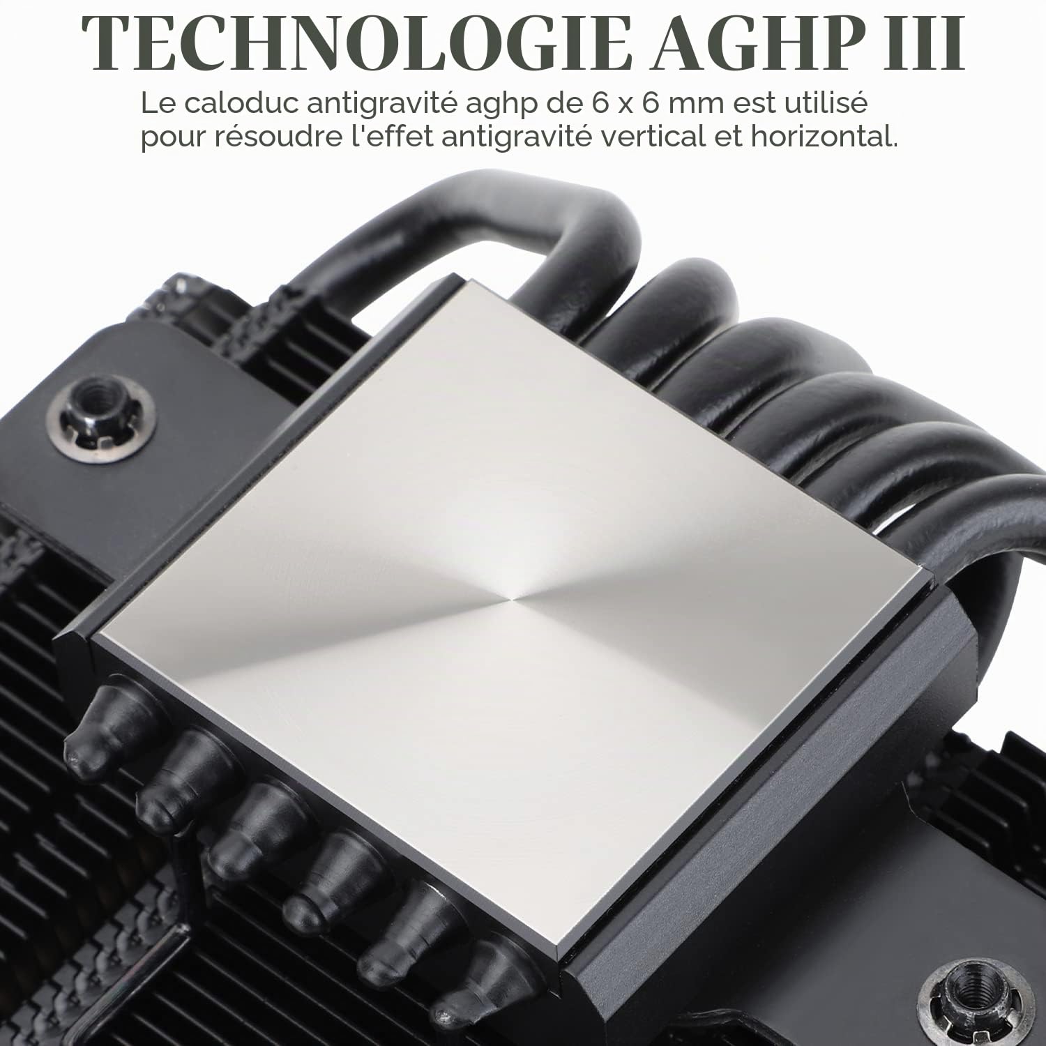 Thermalright AXP120-X67 BLACK ARGB Refroidisseur d'air de processeur faible encombrement avec ventilateur TL-C12015B-S PWM droit 120 mm 6 caloducs 67 mm de hauteur pour AMD AM4/Intel LGA 1700/1150
