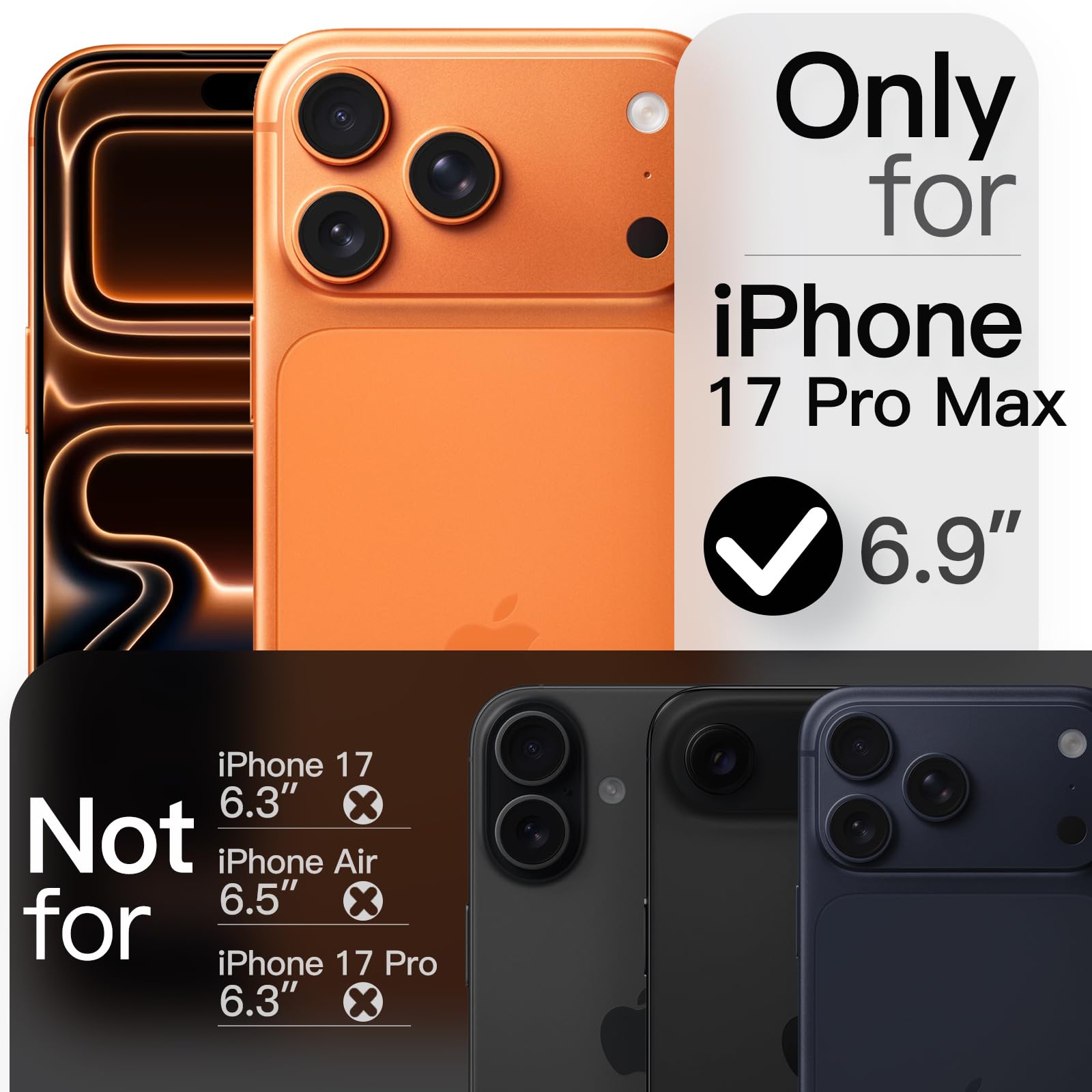 Amazon.co.jp: JETech iPhone 17 Pro Max 6.9インチ用 マグネット