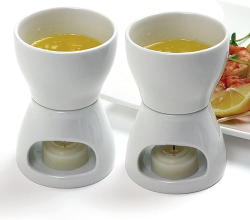 Miniatura 3 de Norpro213Porcelana Mantequilla Warmer 2pc Set