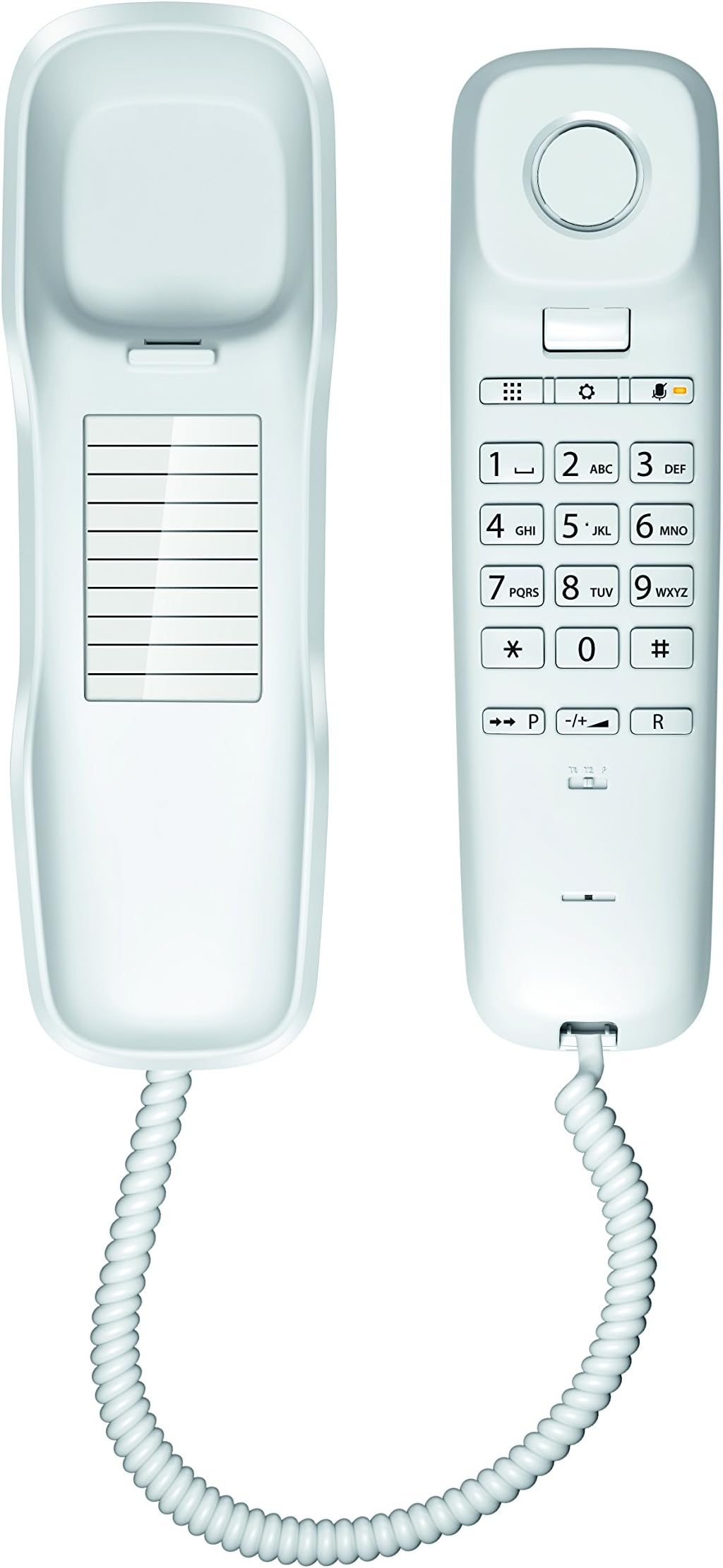 Gigaset DA210 Corded Telephone - White [German Version]