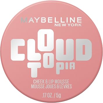 Maybelline Blush & Lip Mousse, Cloudtopia, Up to 14H Wear, Dreamy Dawn