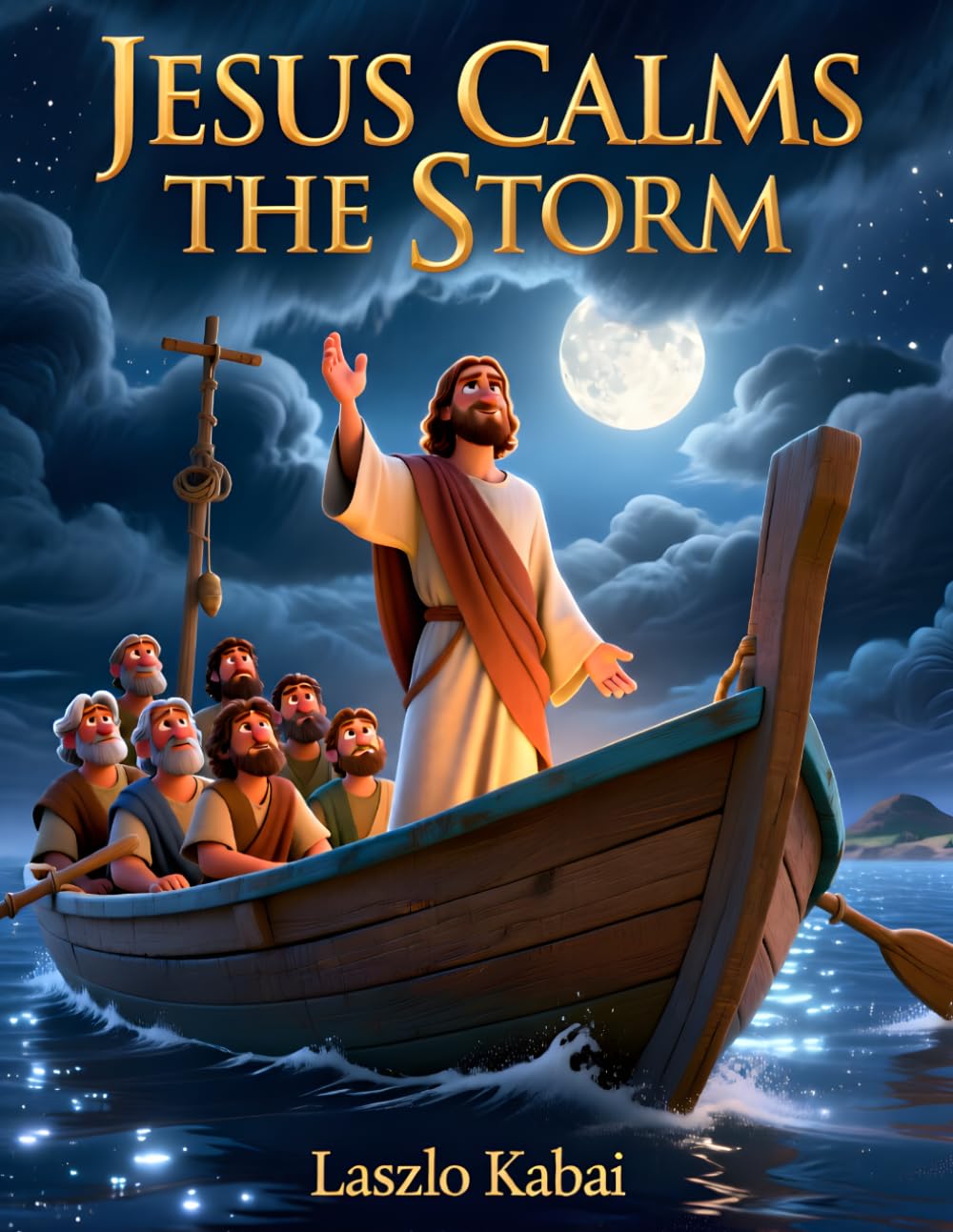 JESUS CALMS THE STORM: An excellent gift for any occasion, holiday, every day of the year.