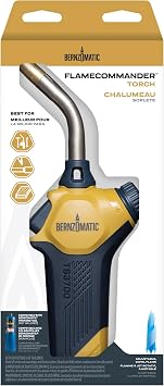 Bernzomatic FlameCommanderTM Torch Adjustable Swirl Flame Propane Torch for DIY Projects, Household Repairs, Soldering, and More