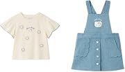 【HELLO KITTY】ニットモチーフ付き半袖Tシャツ オーガニックコットン JKCT261901