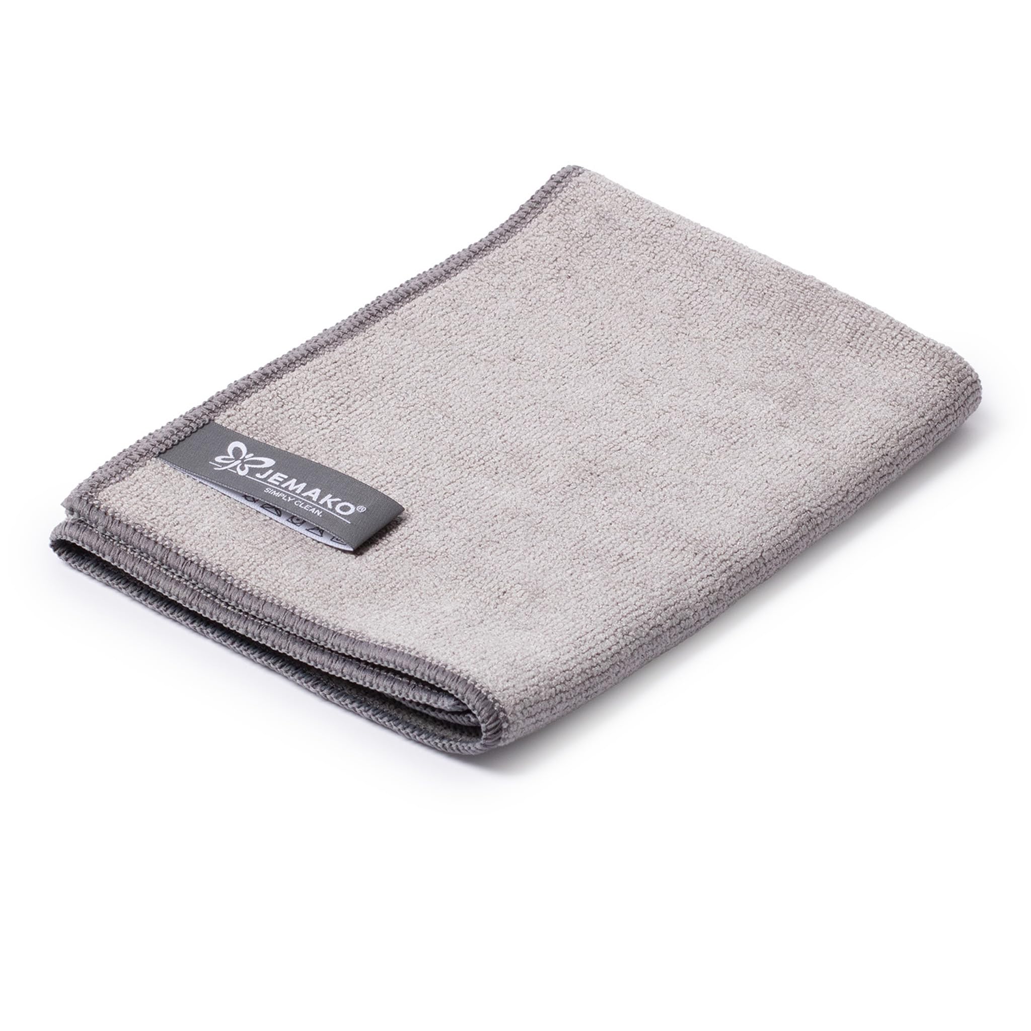 Jemako Profituch Plus S, 3er Pack, Mikrofaser Reinigungstücher, Polyester-Mischung, 45x40 cm, Rechteckig, Waffelmuster, für Haushalt, Fenster & Auto (Grau)