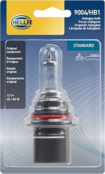HELLA 9004SB Single Blister Standard Halogen Bulb, 12V, 65/45W