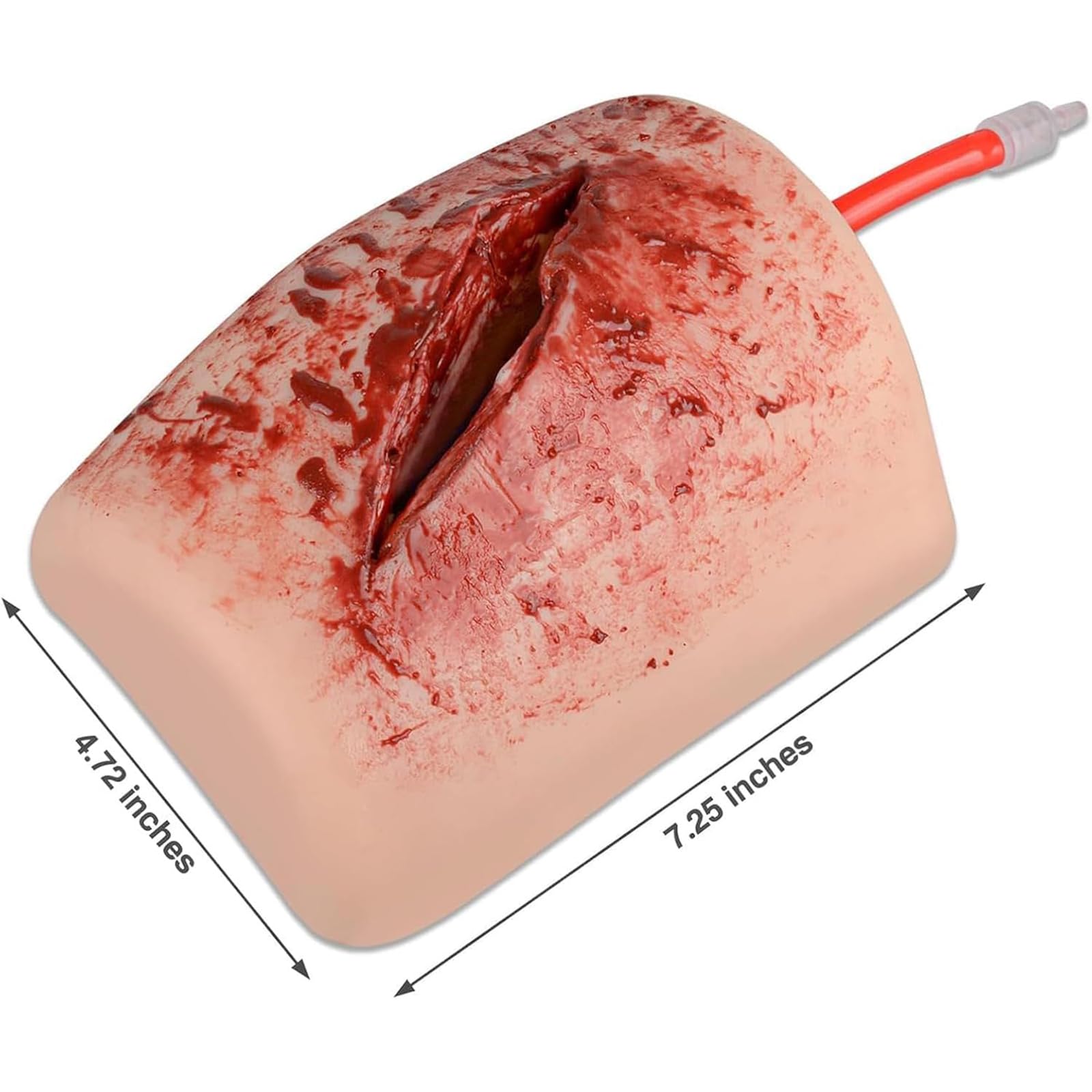 NGARY Kit De Entrenamiento para Detener Hemorragias, Simula Vendajes De Heridas Y Entrenamiento De Torniquete, Simula Escenas De Sangrado Y Reutilización, para Capacitación, Educación Y Demostración.