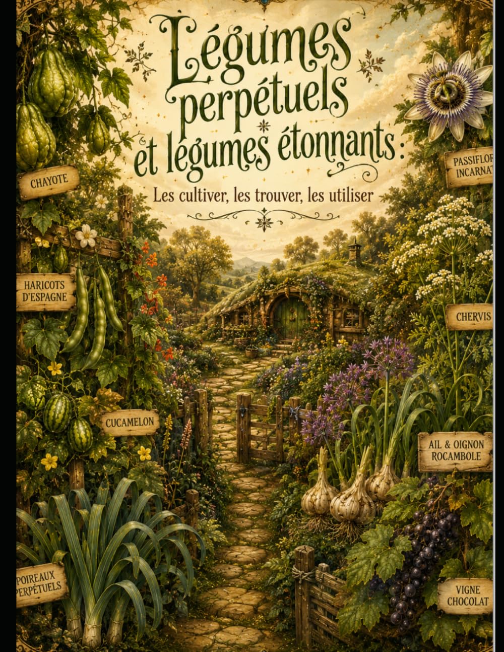 Légumes perpétuels et légumes étonnants: Les cultiver, les trouver, les utiliser